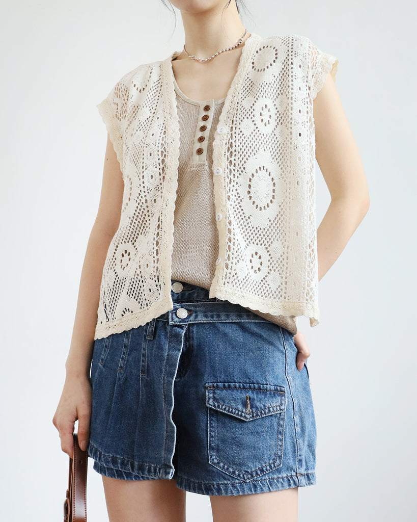Lace Vest