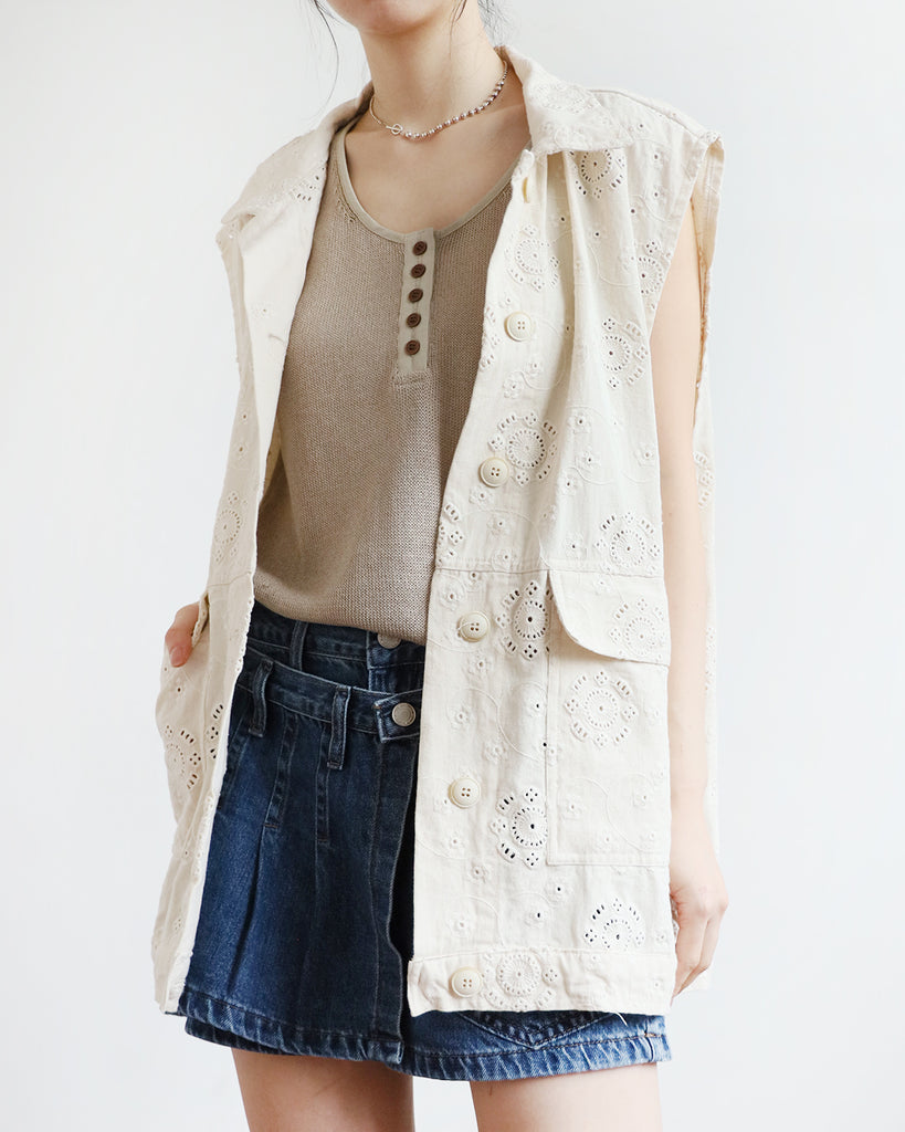 Eyelet Utility Vest