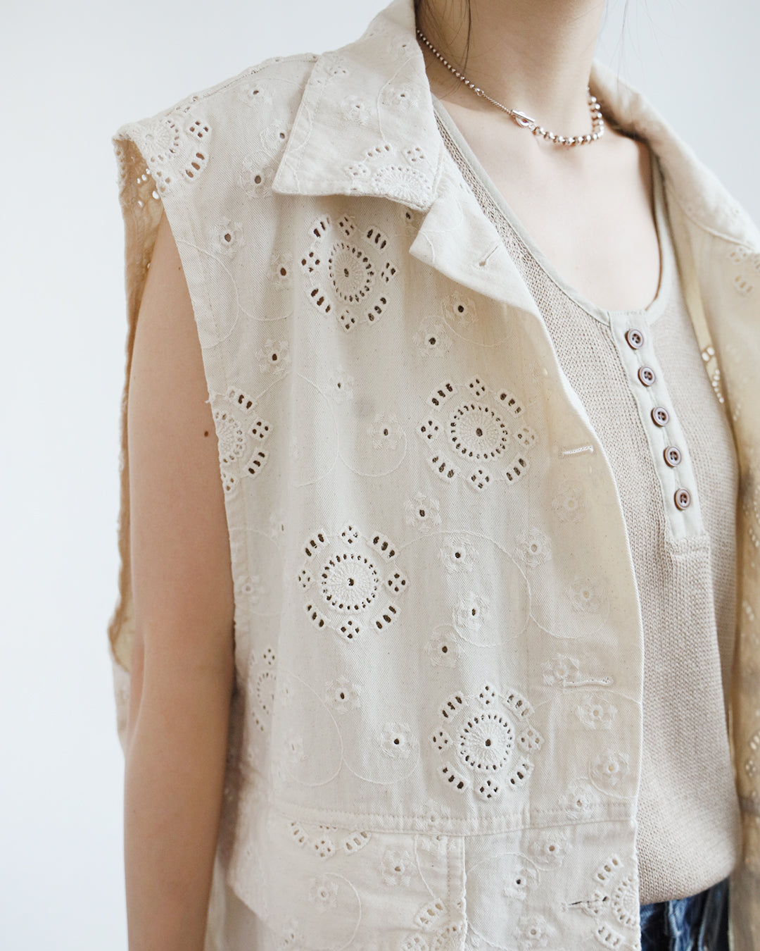 Eyelet Utility Vest