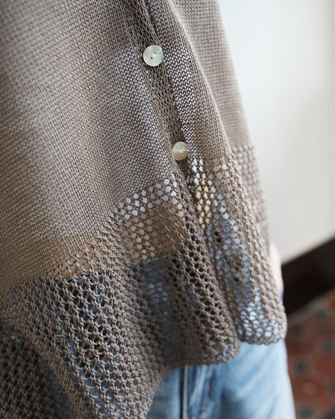 Summer Eyelet Cardigan (2 color)