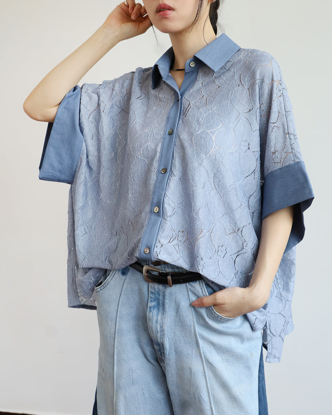 Japan Brand - Lace Swing Shirt (3-color)