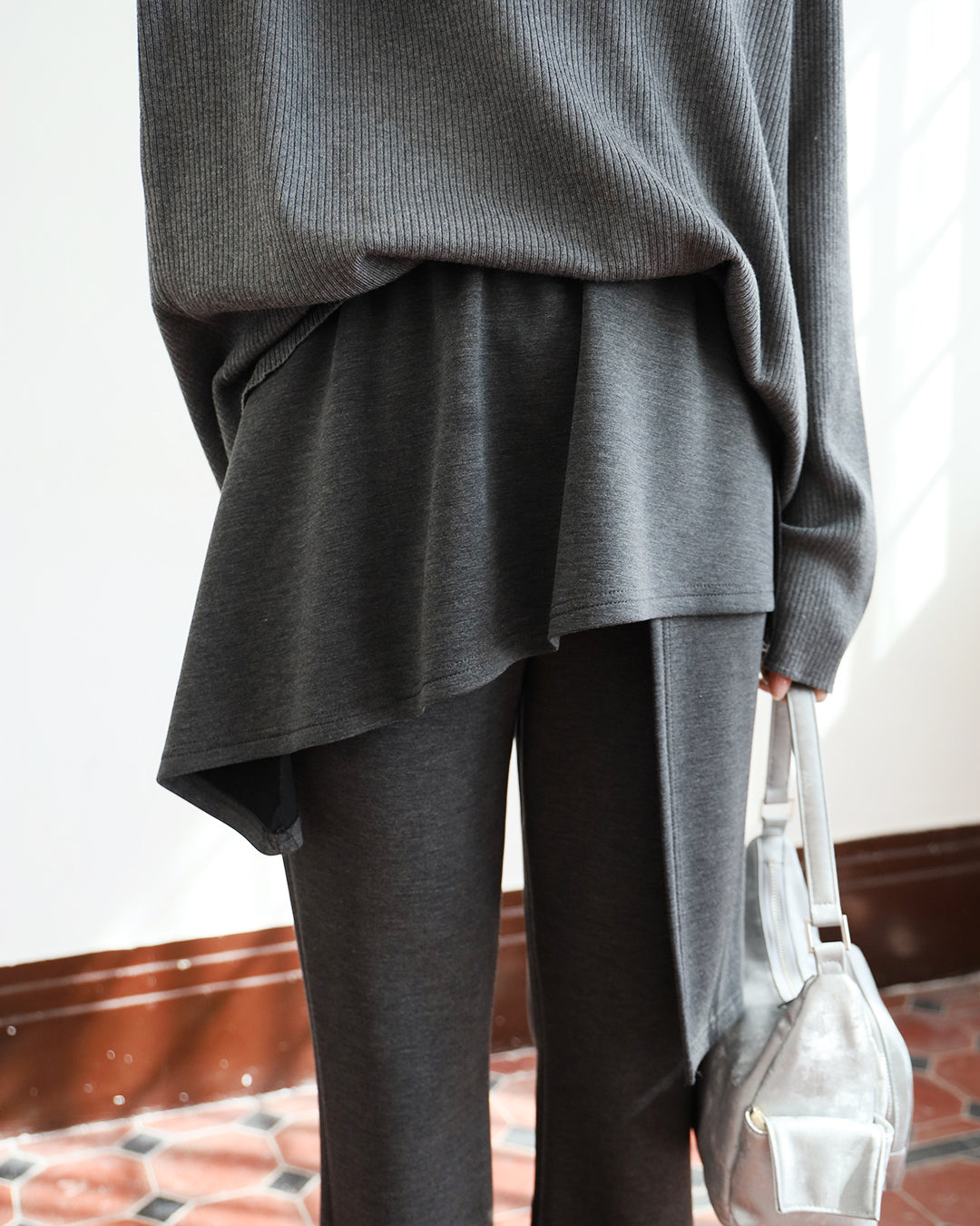 Asymmetric Layered Pants
