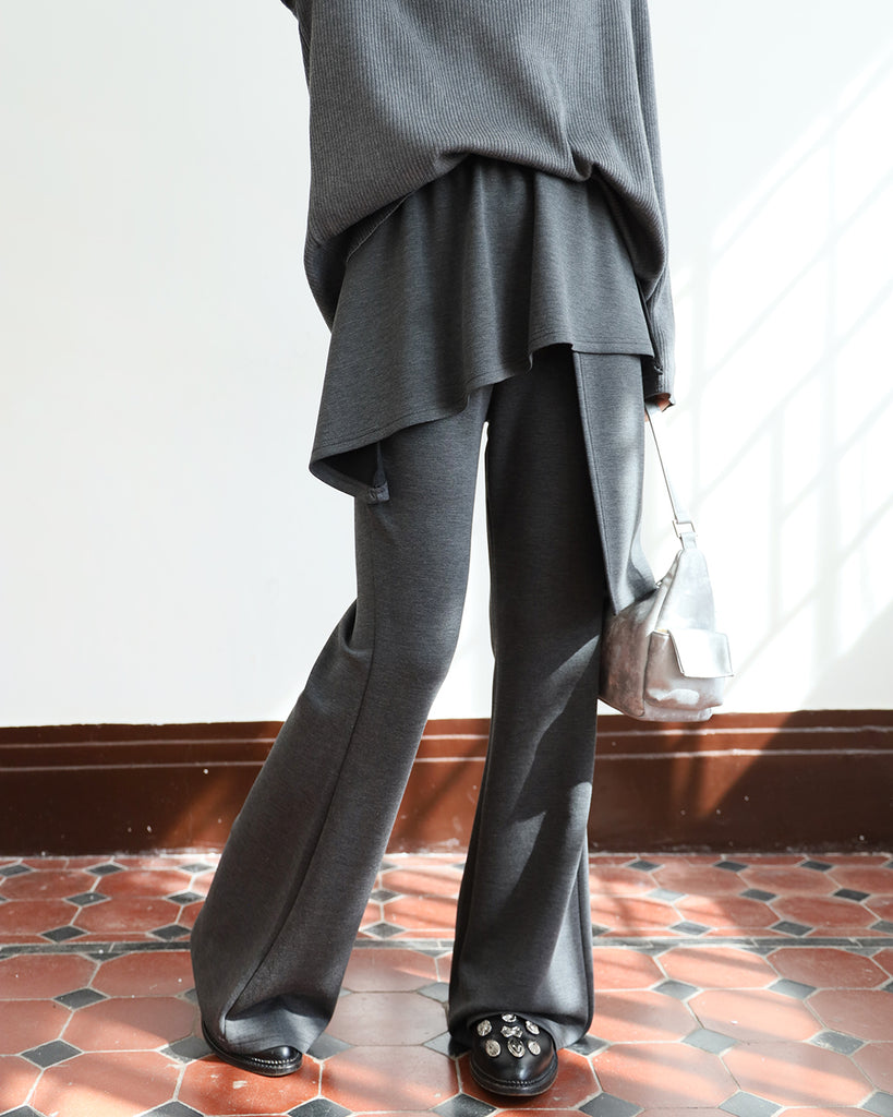 Asymmetric Layered Pants