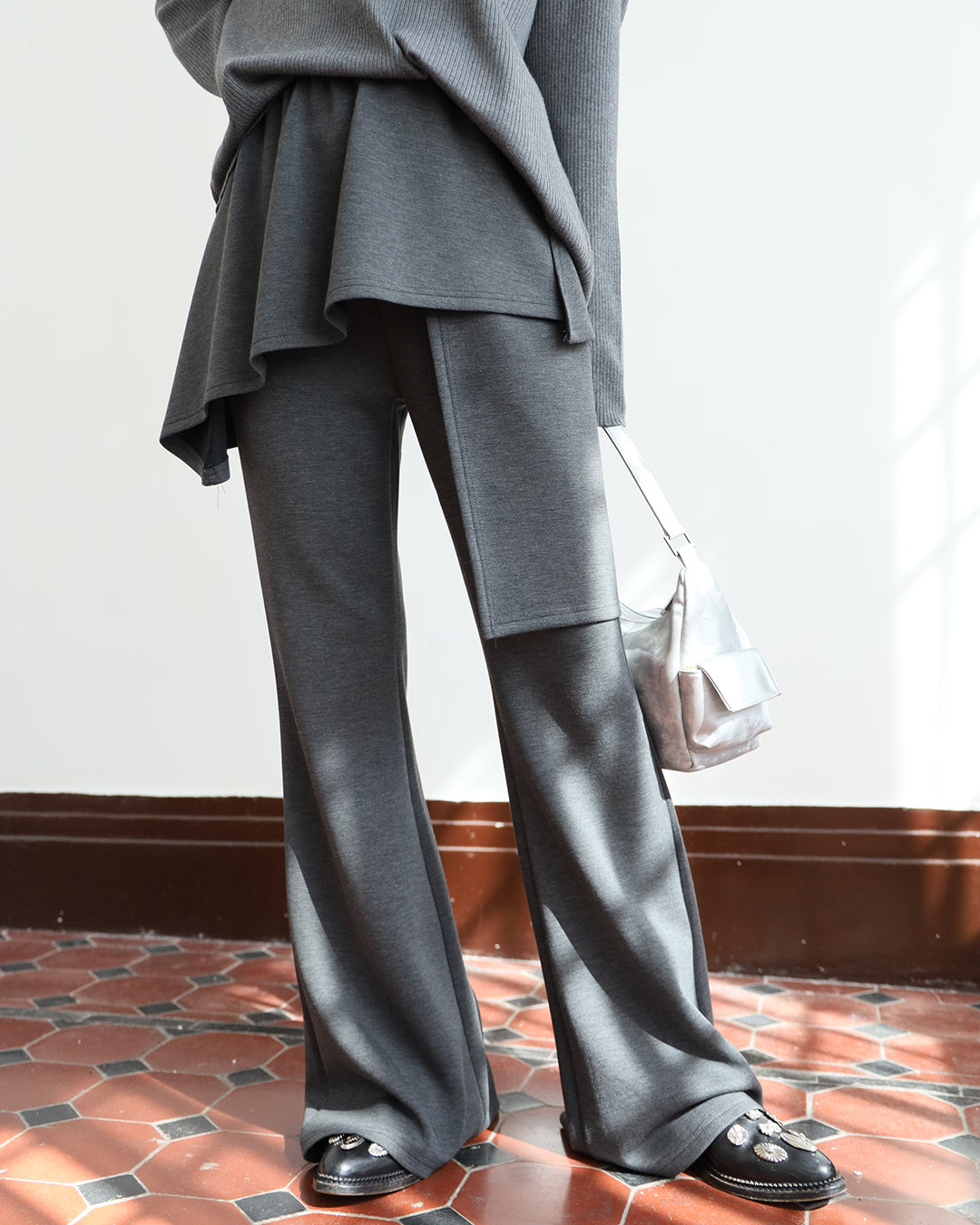 Asymmetric Layered Pants