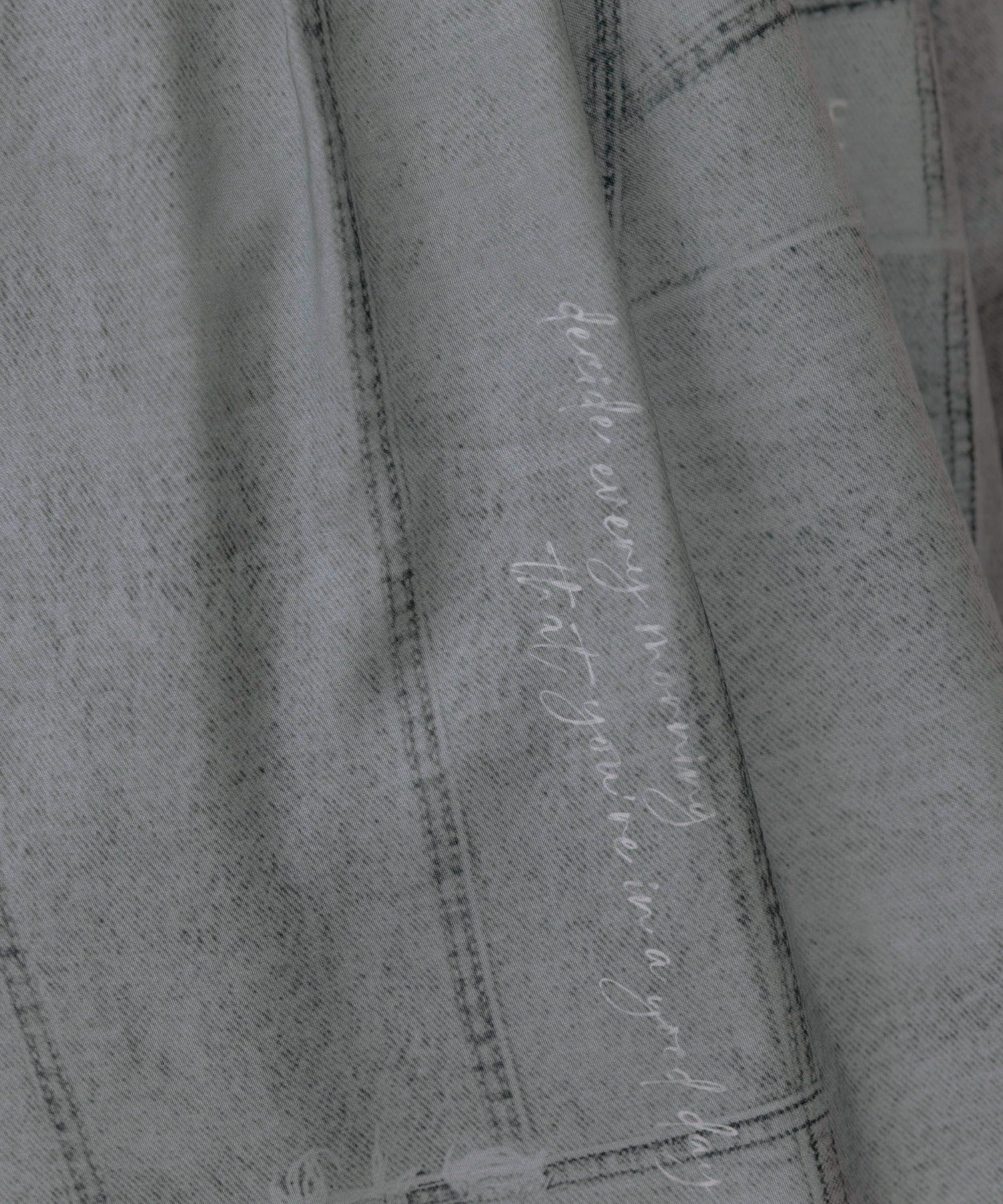 JAPAN BRAND - Fake Denim Printed Shirt (2 Colors)