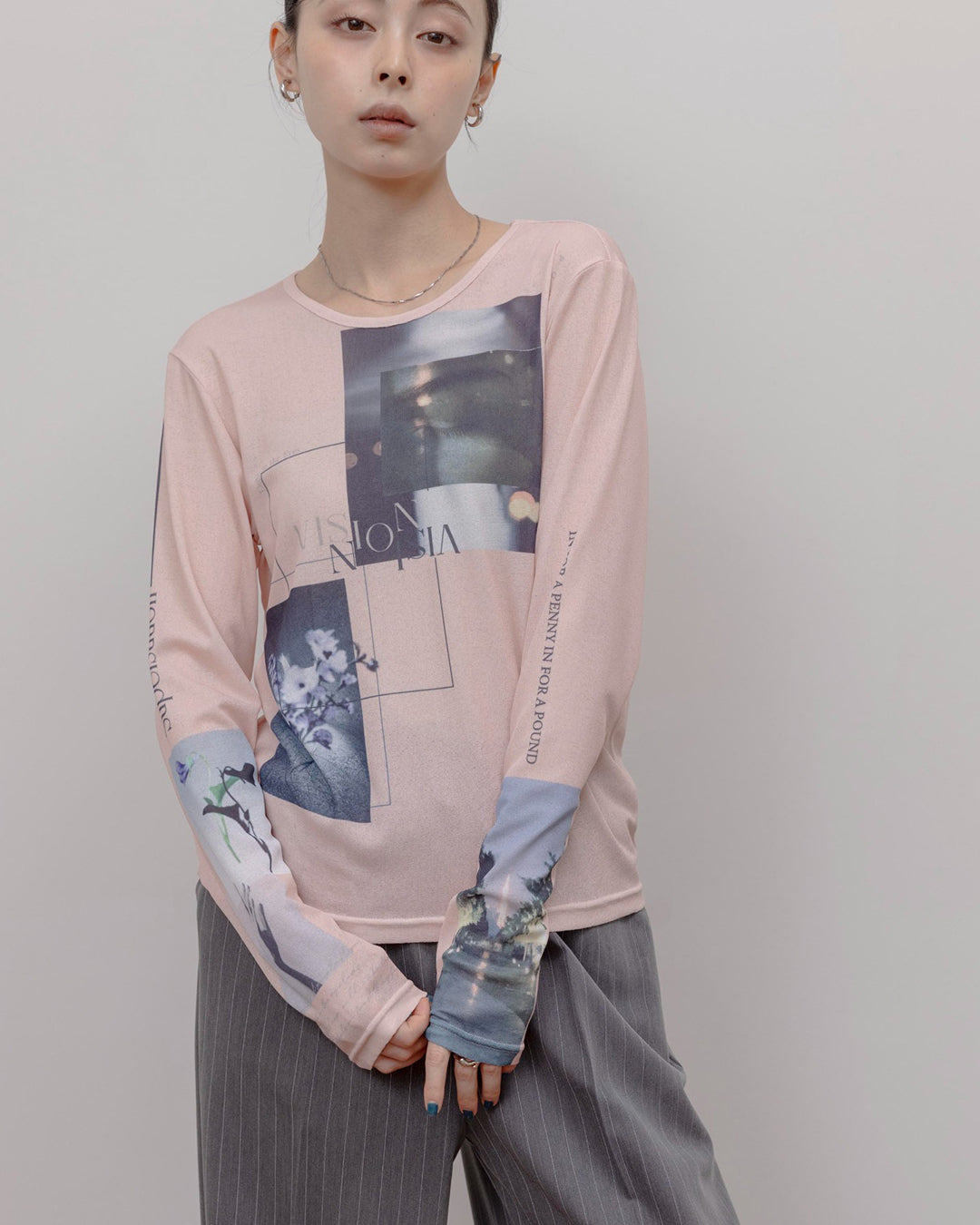 JAPAN BRAND - Photo Print  Top (3 Colors)