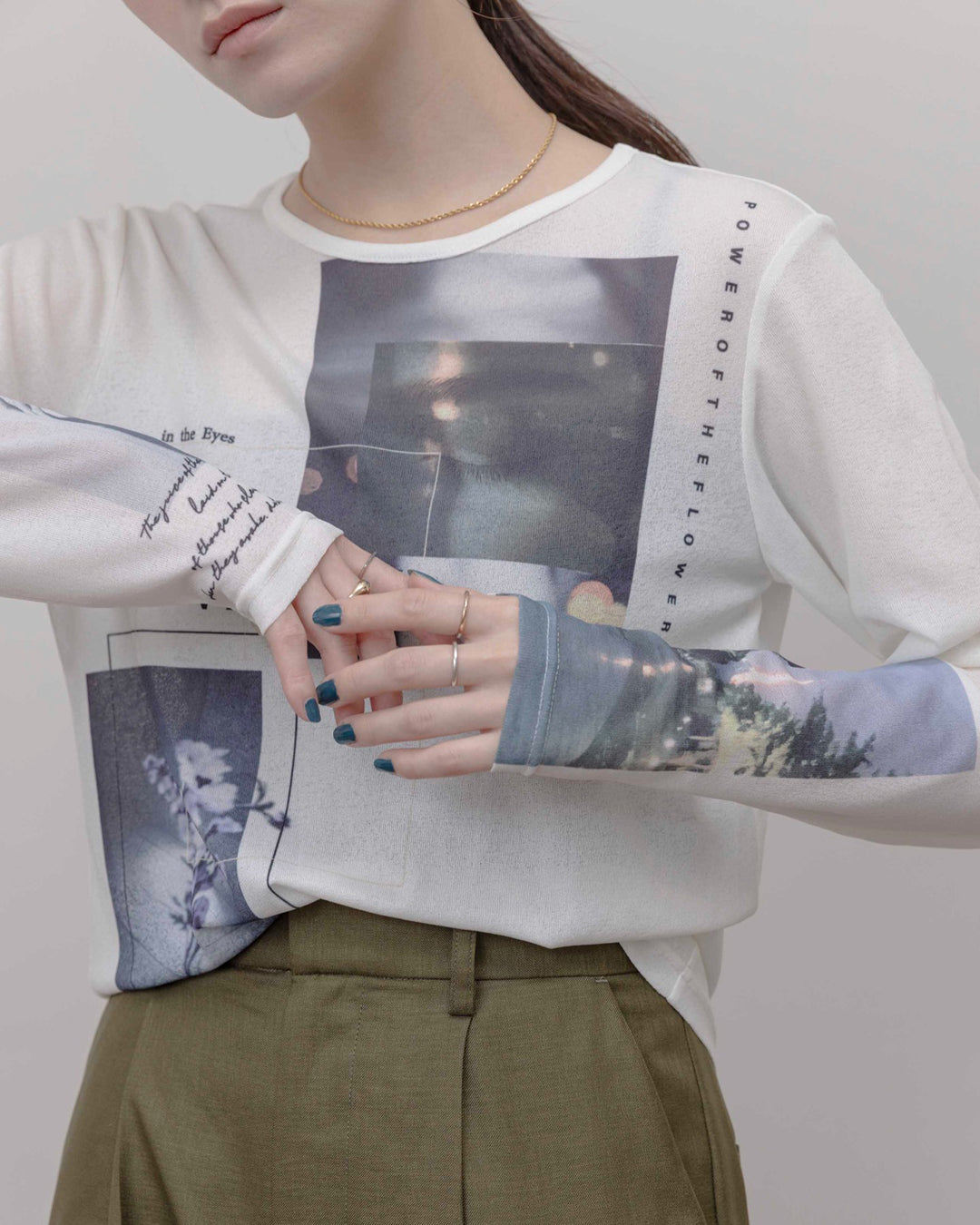 JAPAN BRAND - Photo Print  Top (3 Colors)