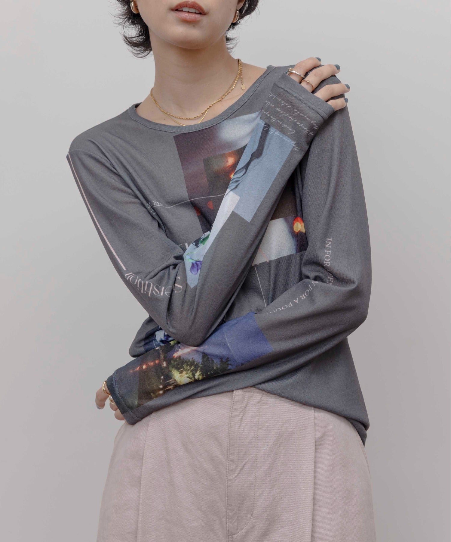 JAPAN BRAND - Photo Print  Top (3 Colors)
