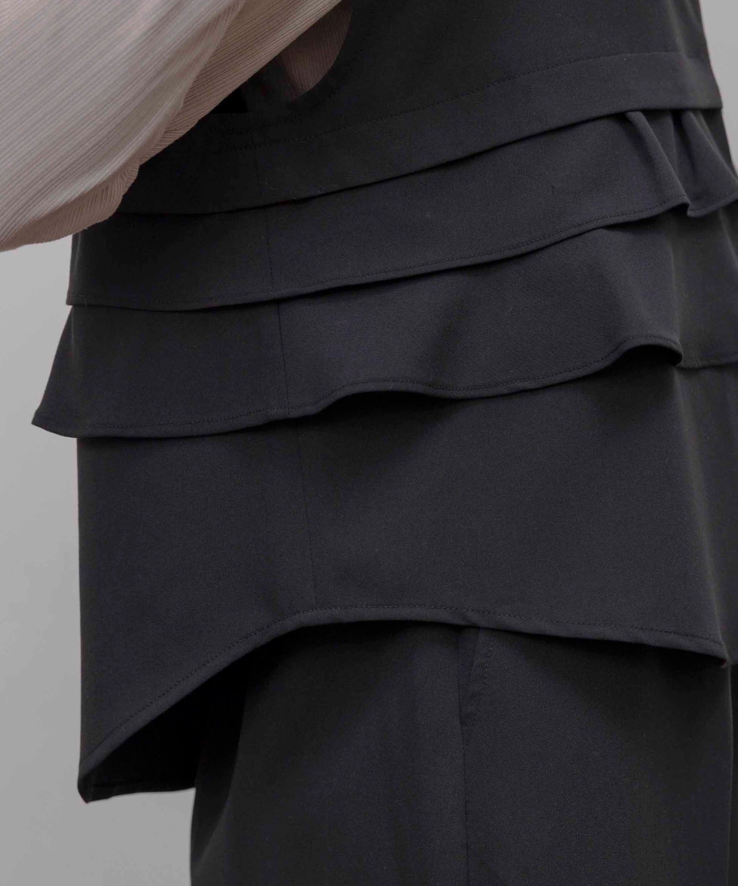 JAPAN BRAND - Ruffle Layer Vest + Pants (Set) | 2 Colors