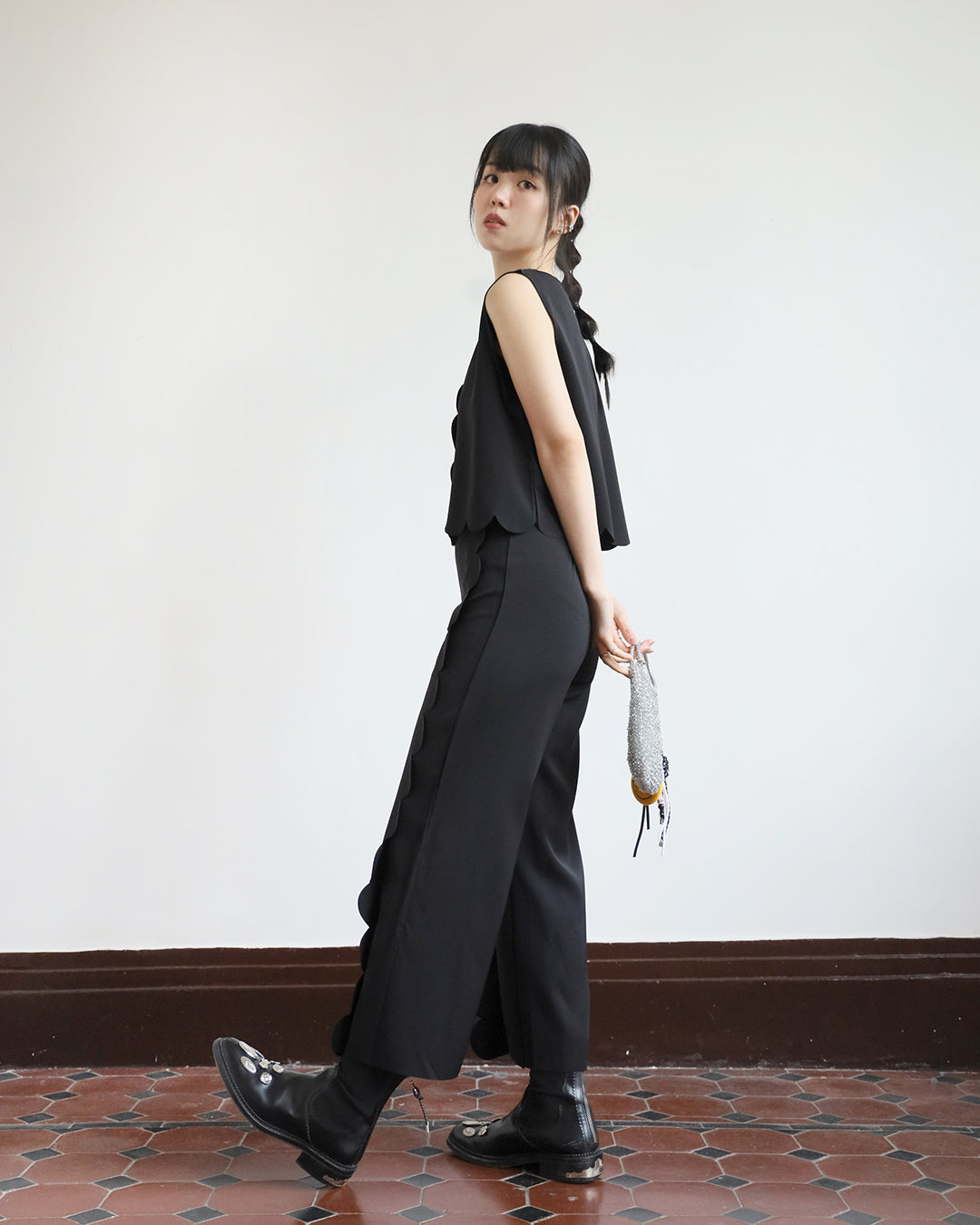 Petal Vest + Pants (set) (2 color)