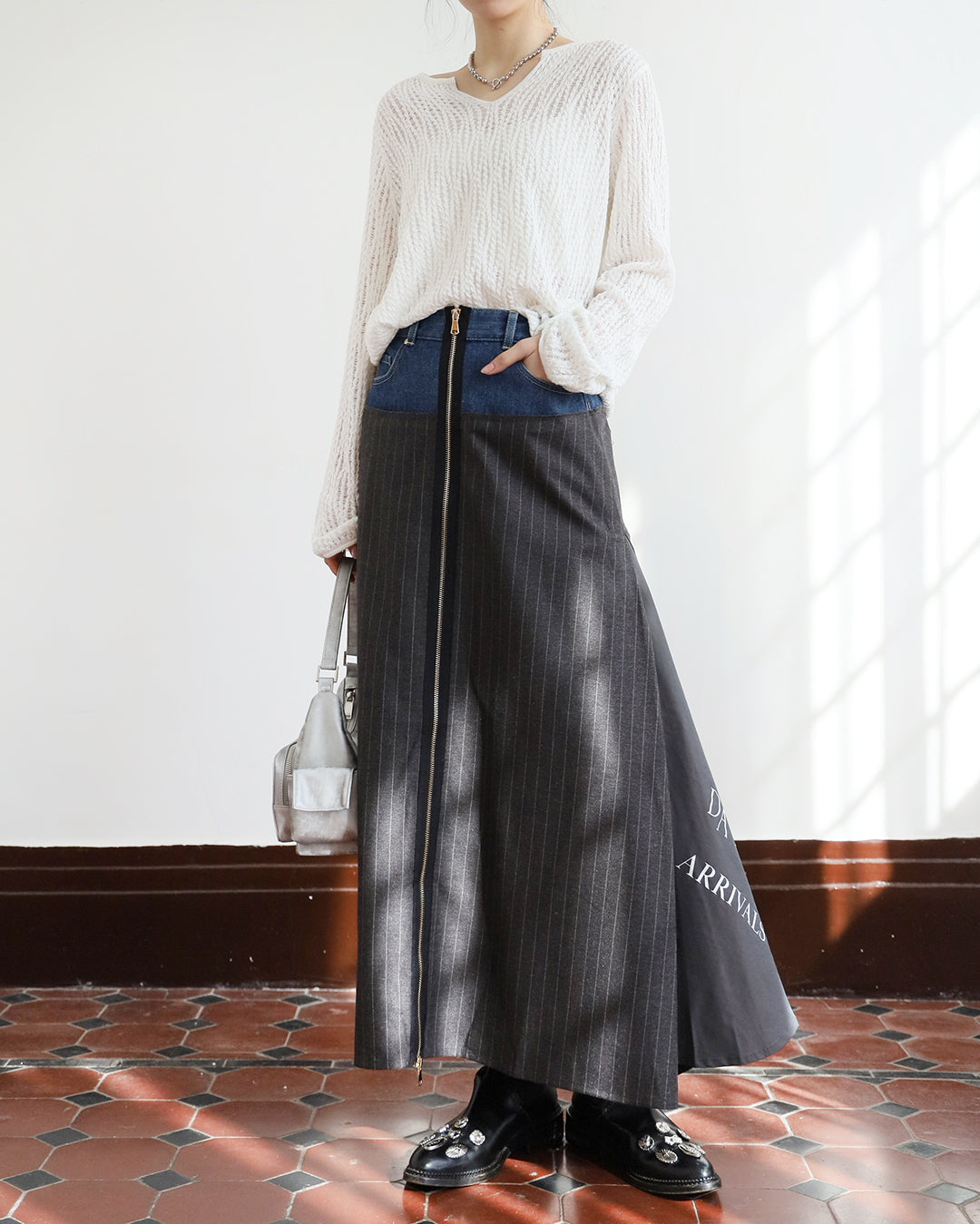 V-Neck Braided Top (5 colors)