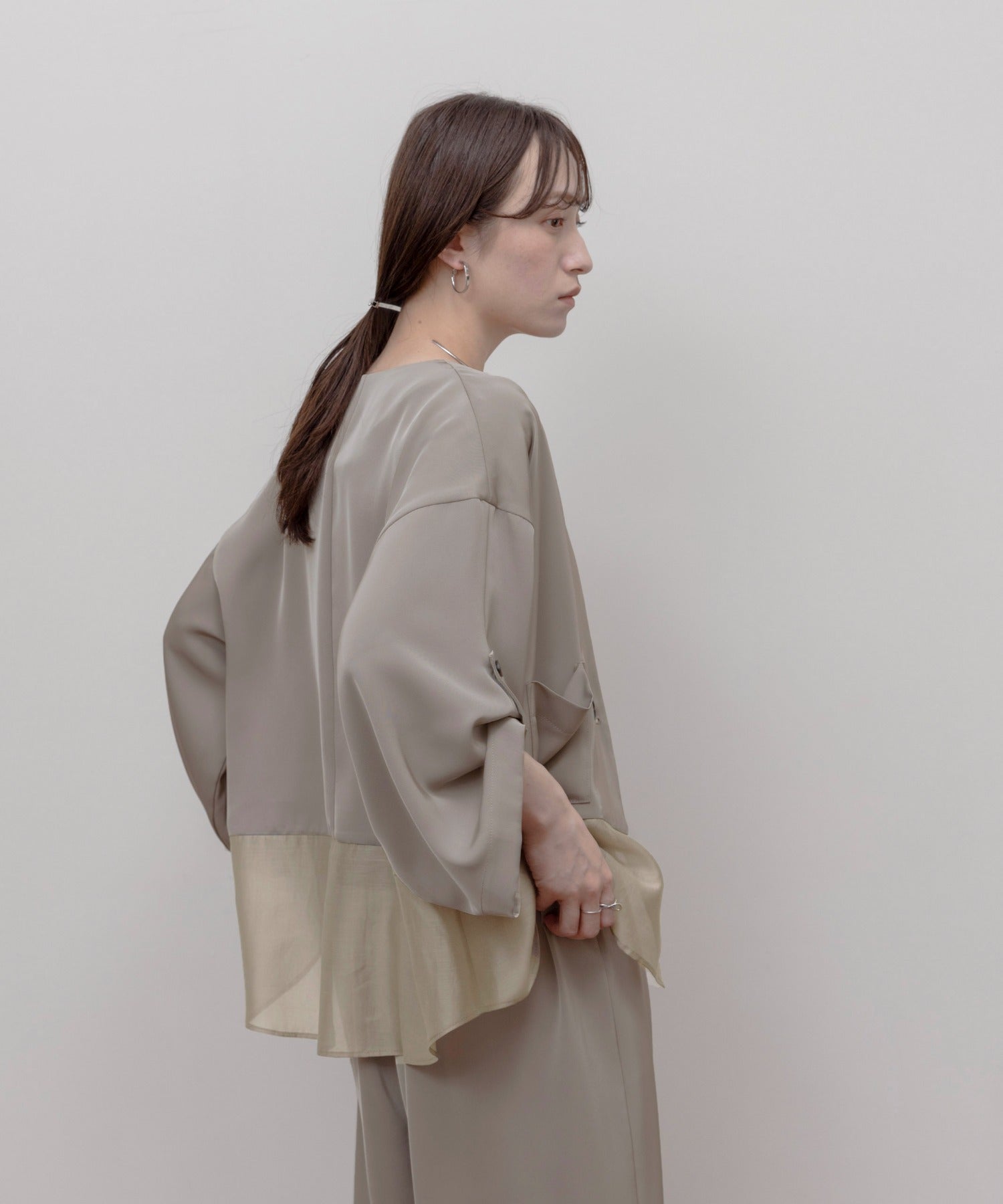 JAPAN BRAND - Mix Fabric Outer + Pants (Set) | 2 Colors