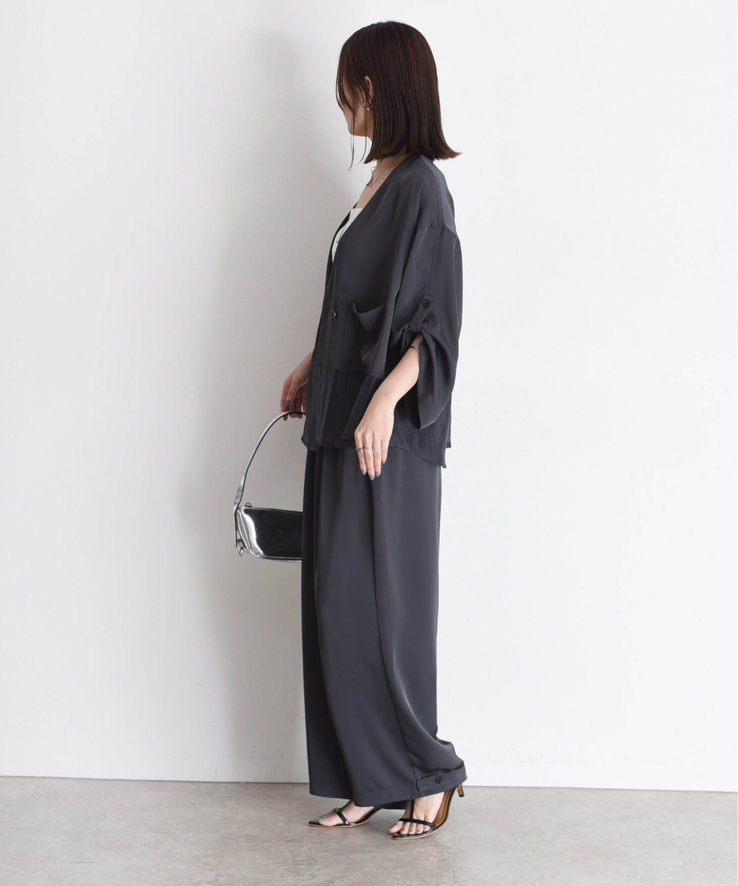 JAPAN BRAND - Mix Fabric Outer + Pants (Set) | 2 Colors