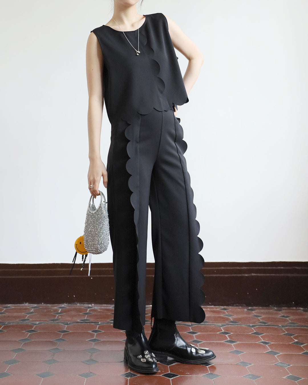 Petal Vest + Pants (set) (2 color)