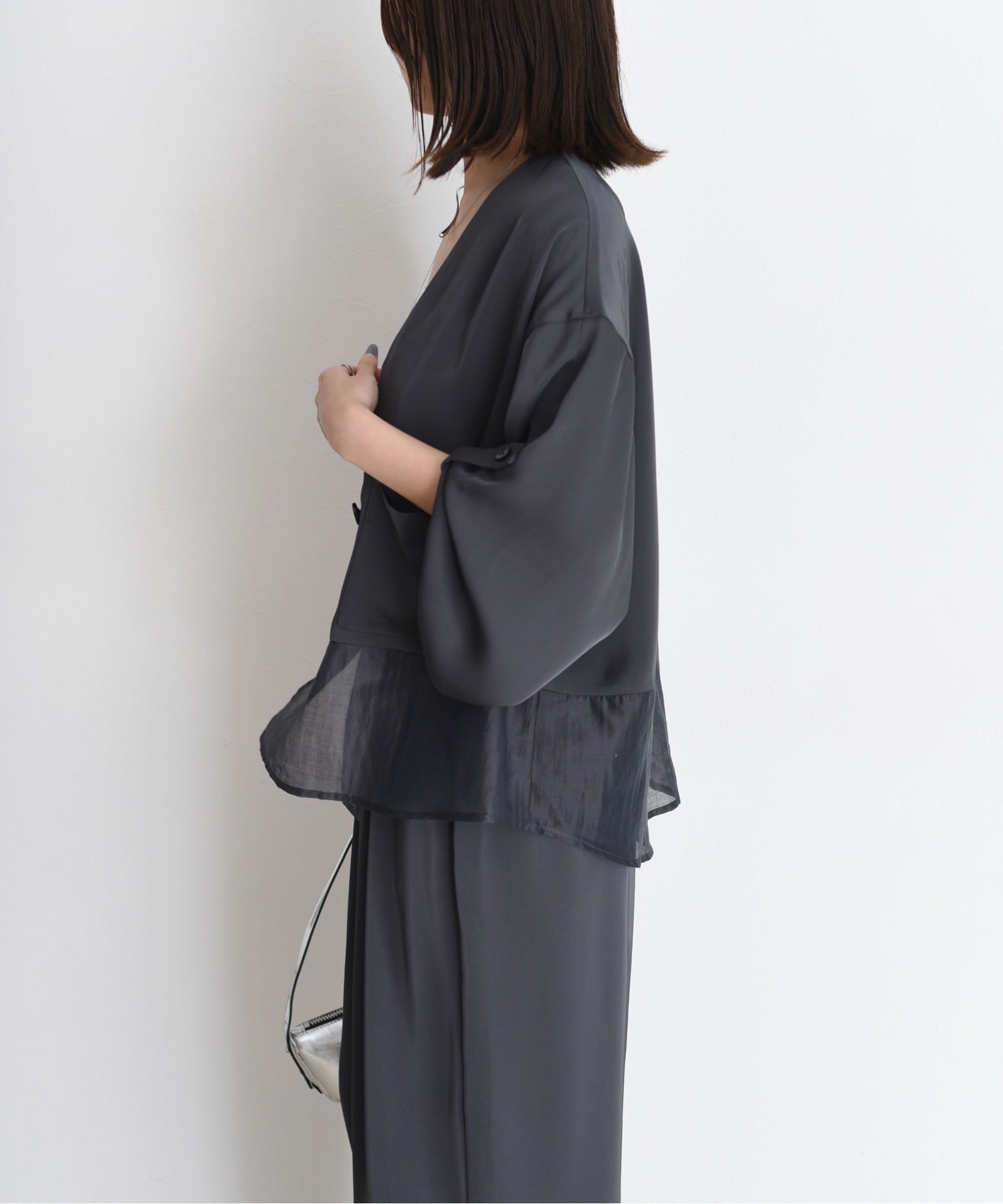 JAPAN BRAND - Mix Fabric Outer + Pants (Set) | 2 Colors