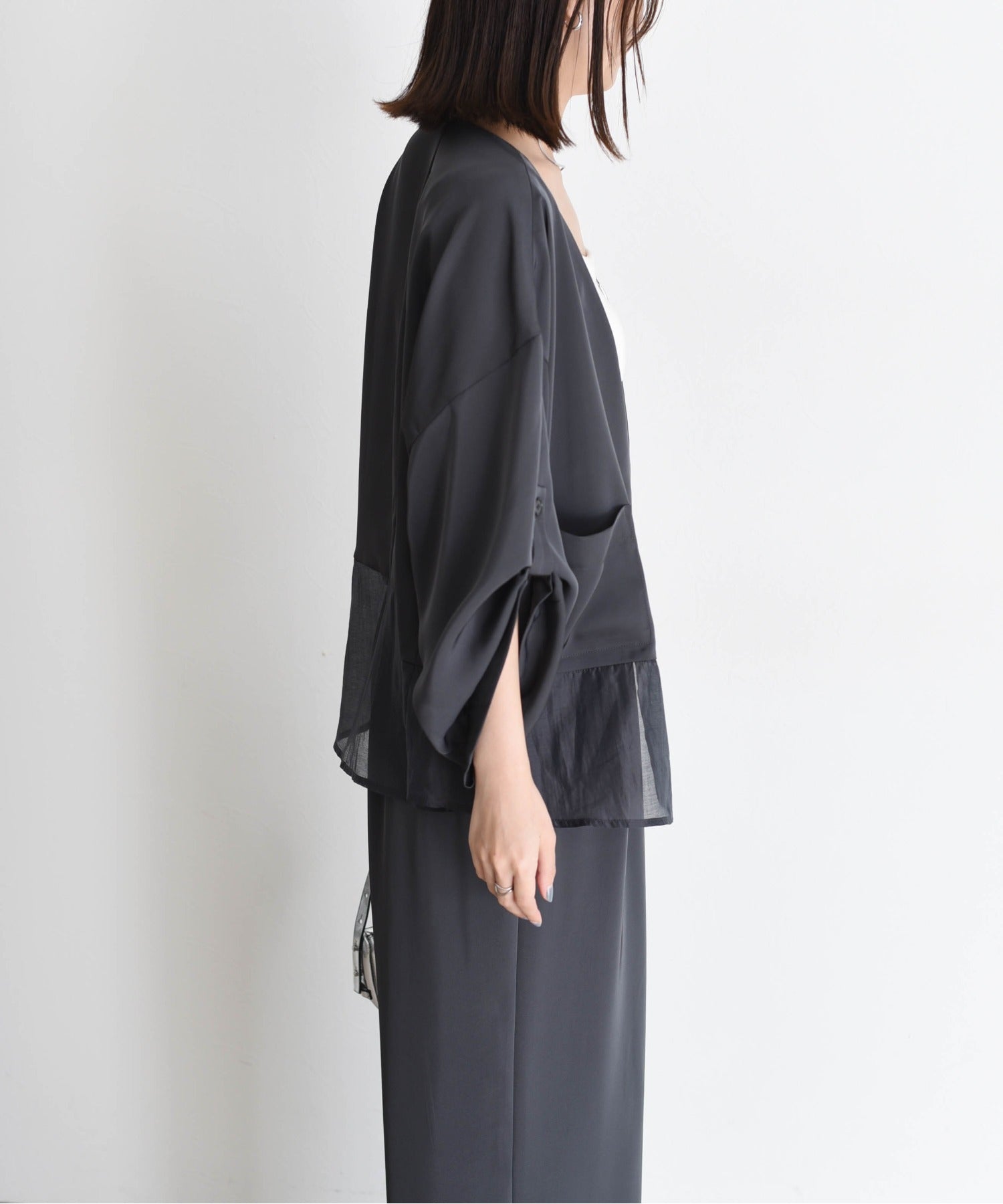 JAPAN BRAND - Mix Fabric Outer + Pants (Set) | 2 Colors