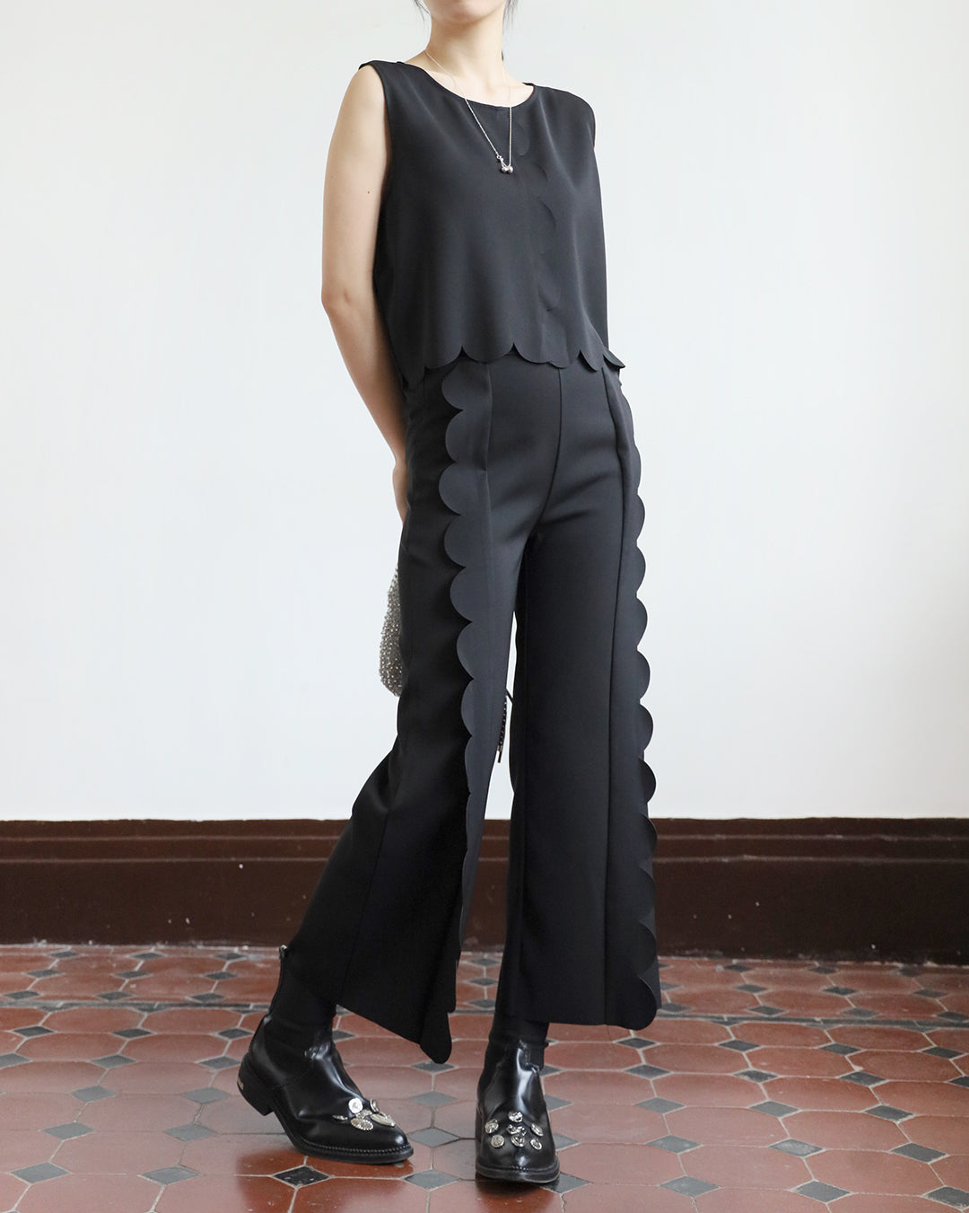 Petal Vest + Pants (set) (2 color)