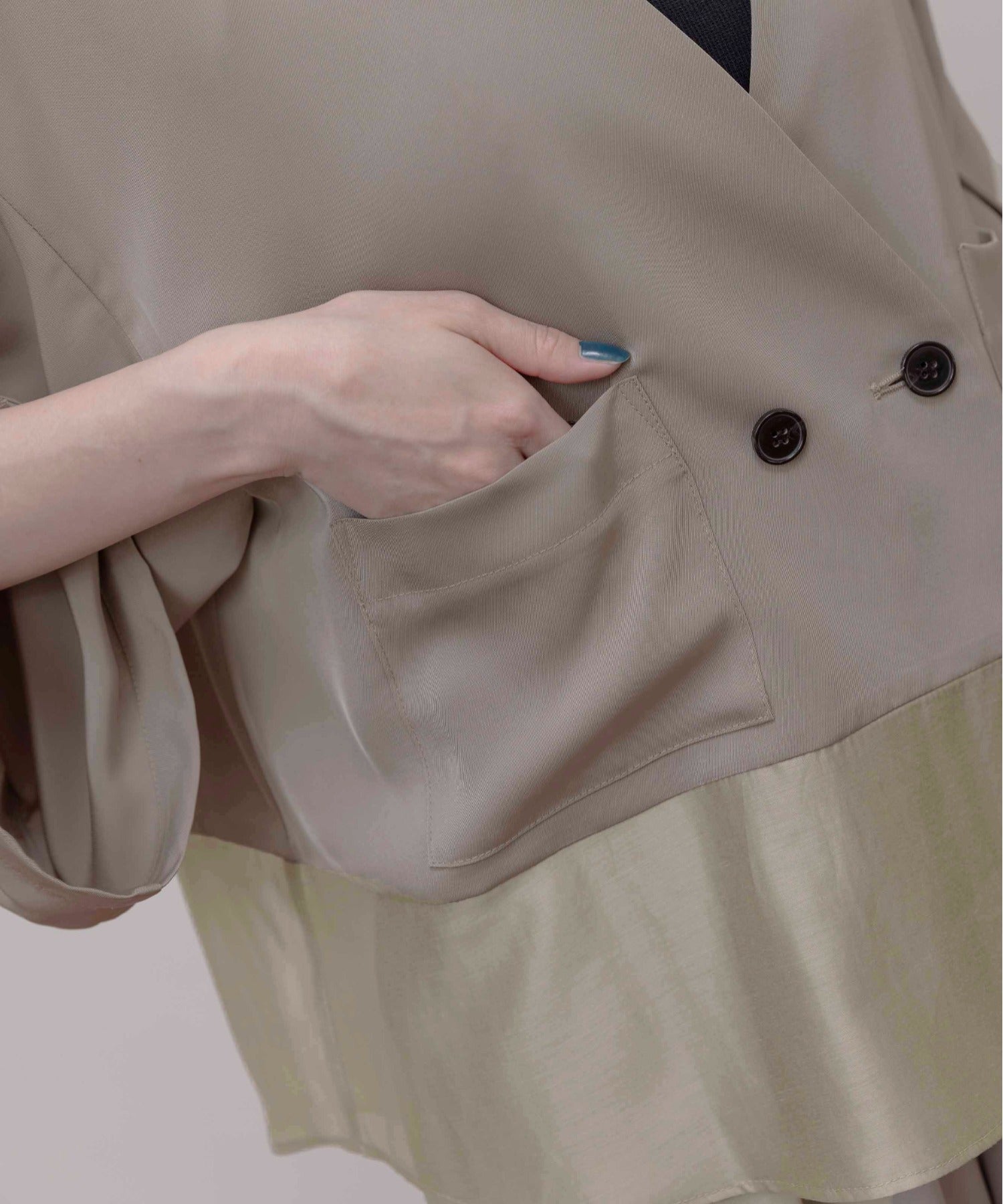 JAPAN BRAND - Mix Fabric Outer + Pants (Set) | 2 Colors