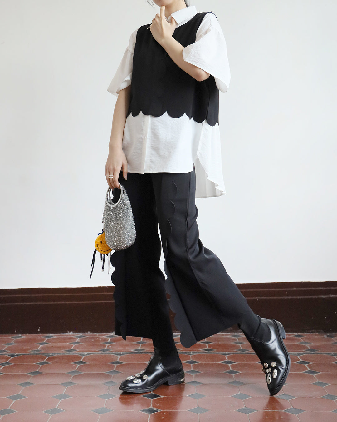 Petal Vest + Pants (set) (2 color)