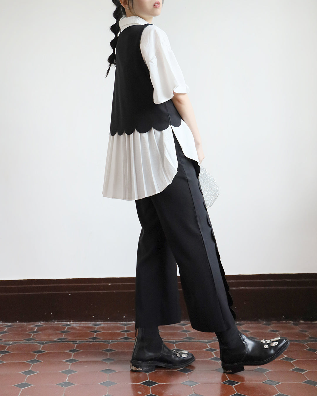 Petal Vest + Pants (set) (2 color)