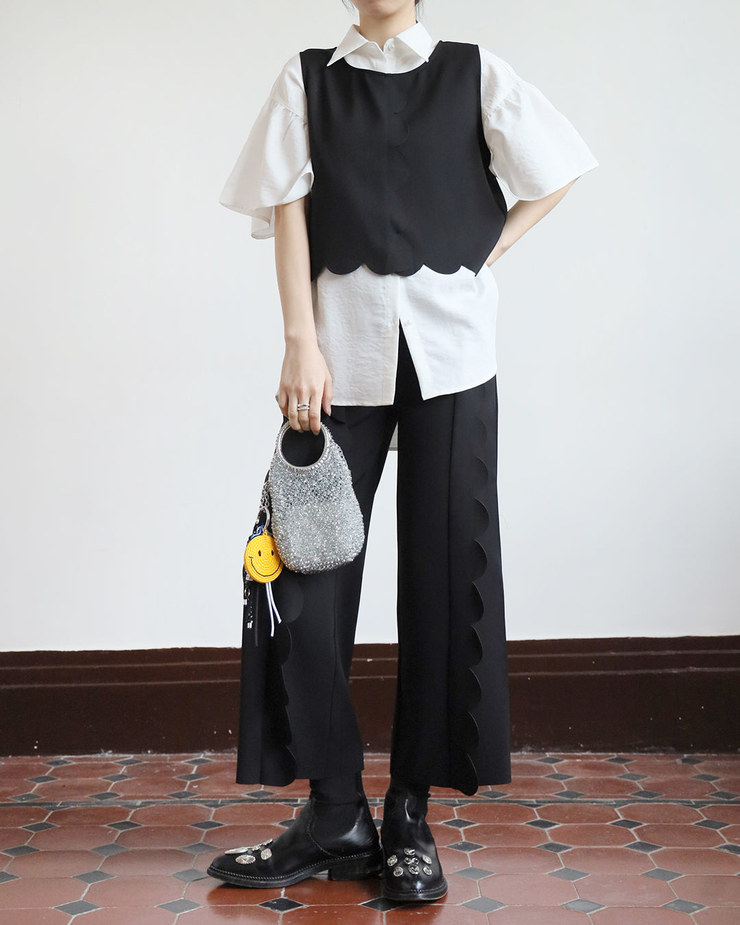 Petal Vest + Pants (set) (2 color)