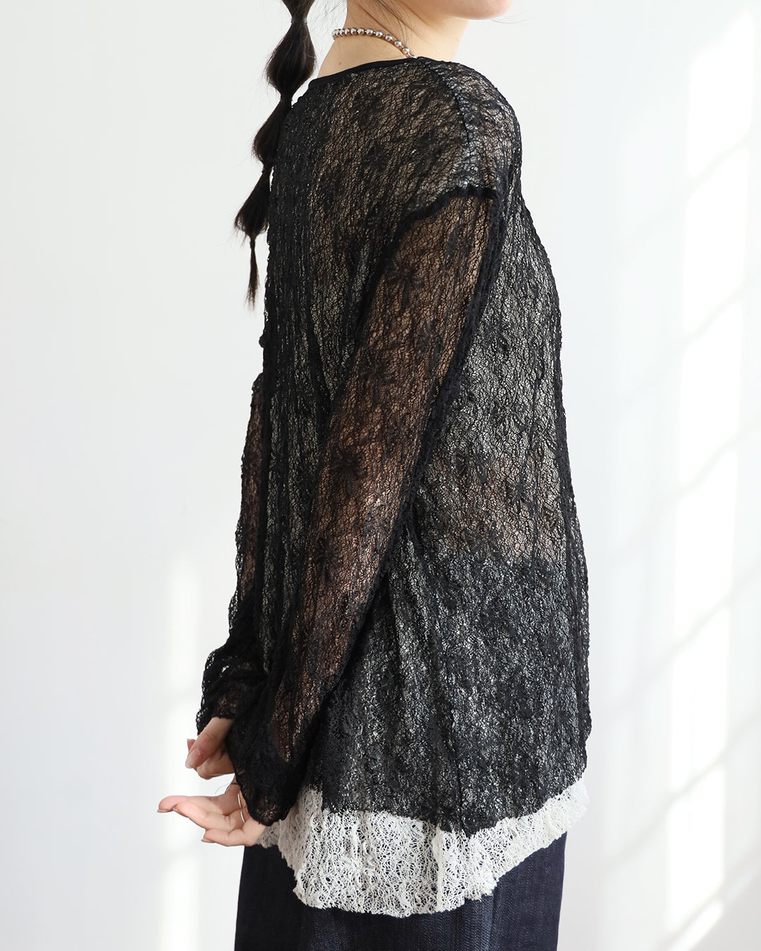 2-Tone Layer Lace Top (2 colors)