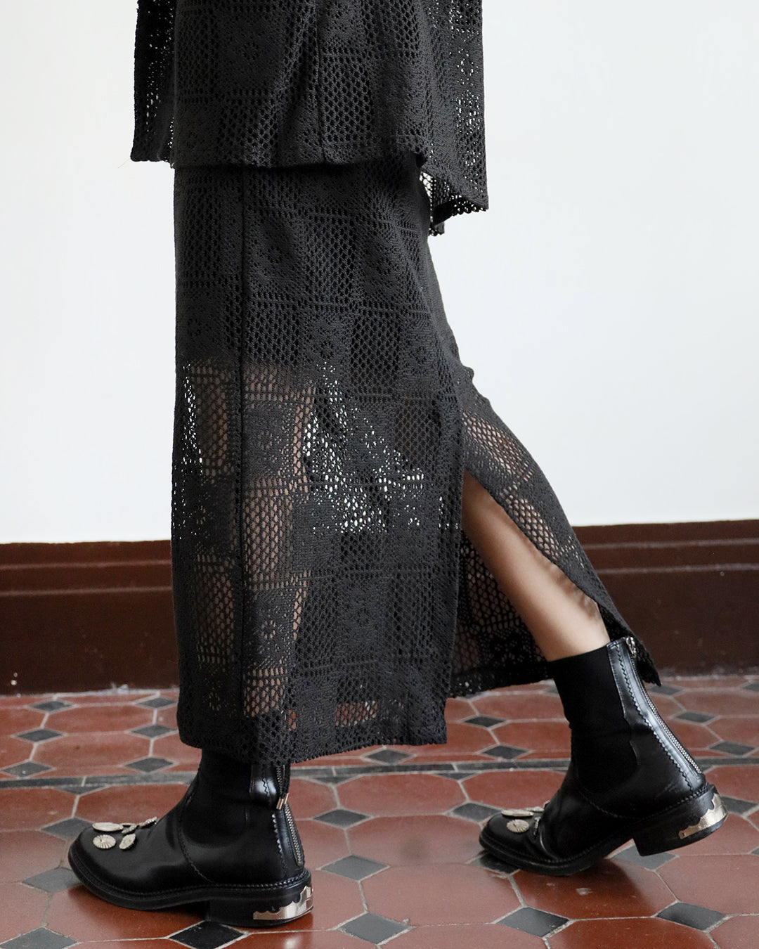 Crochet Pencil Skirt (2 color)