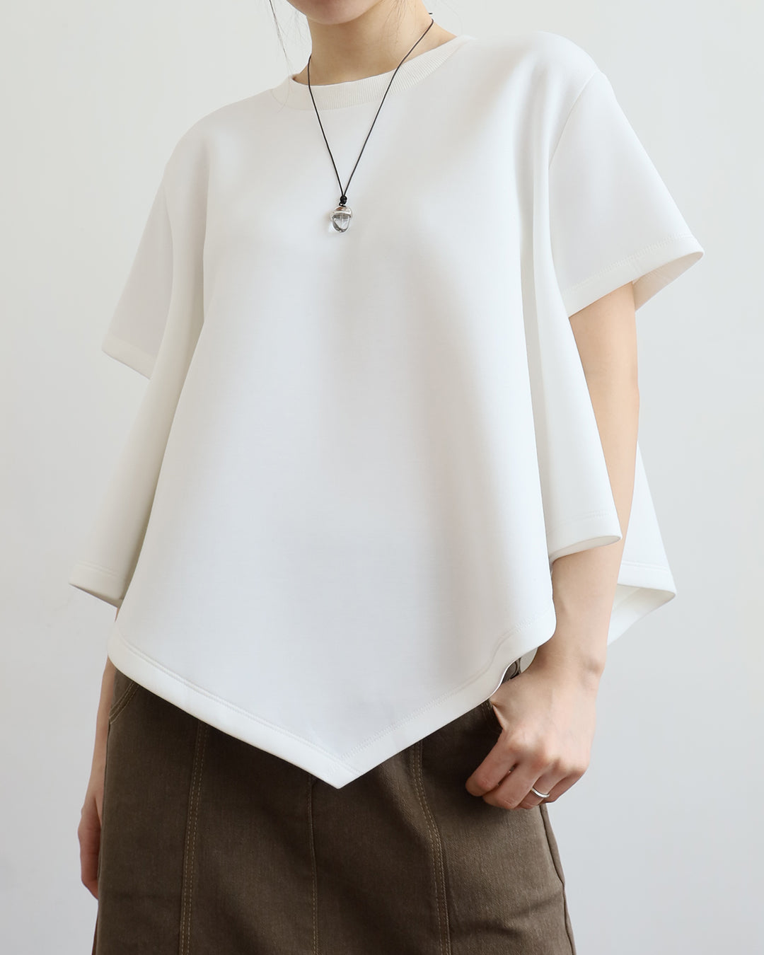 Asymmetric Draped Top (2 Colors)