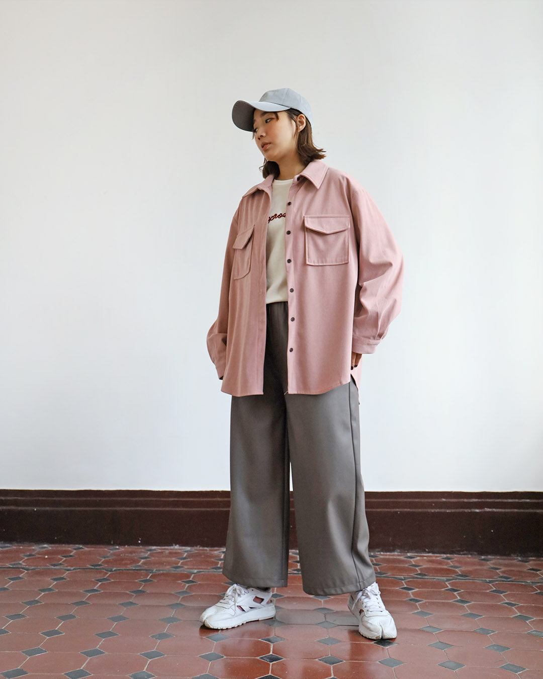 Cropped Faux Leather Pants (3 color)