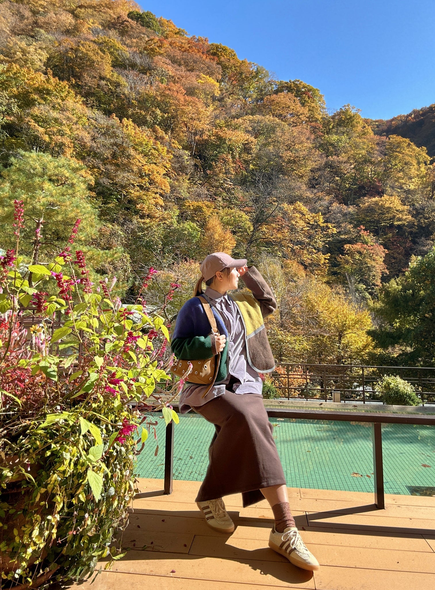 Sweat Skirt w/ Belt (3 color)