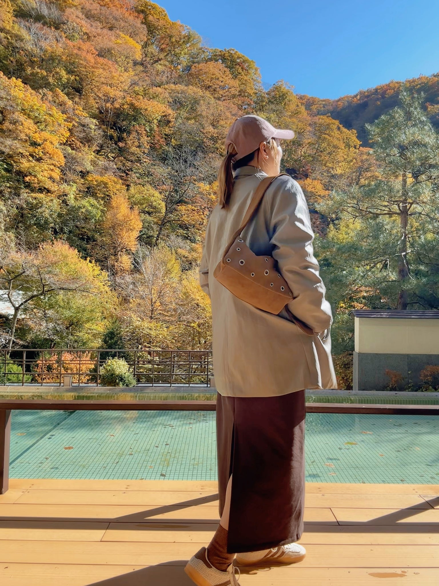 Sweat Skirt w/ Belt (3 color)