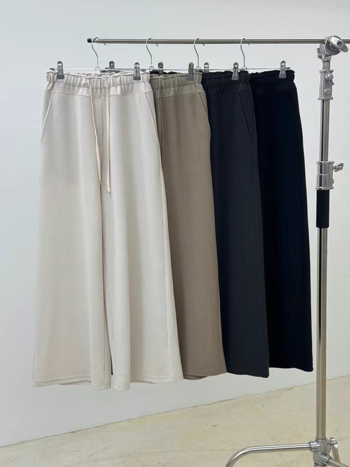 Relaxed Drawstring Pants (4 color)