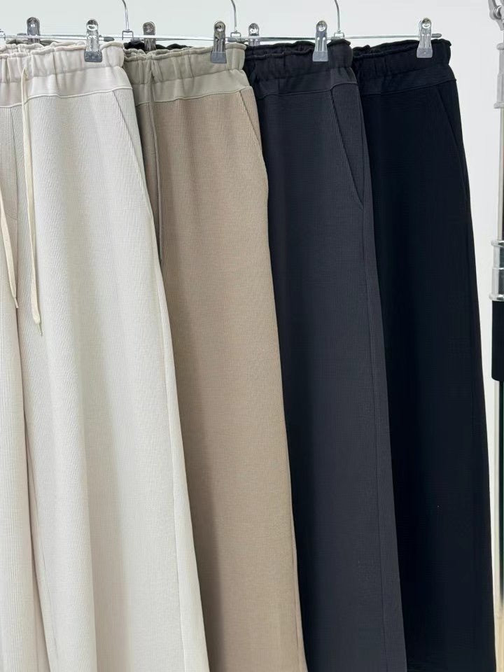 Relaxed Drawstring Pants (4 color)
