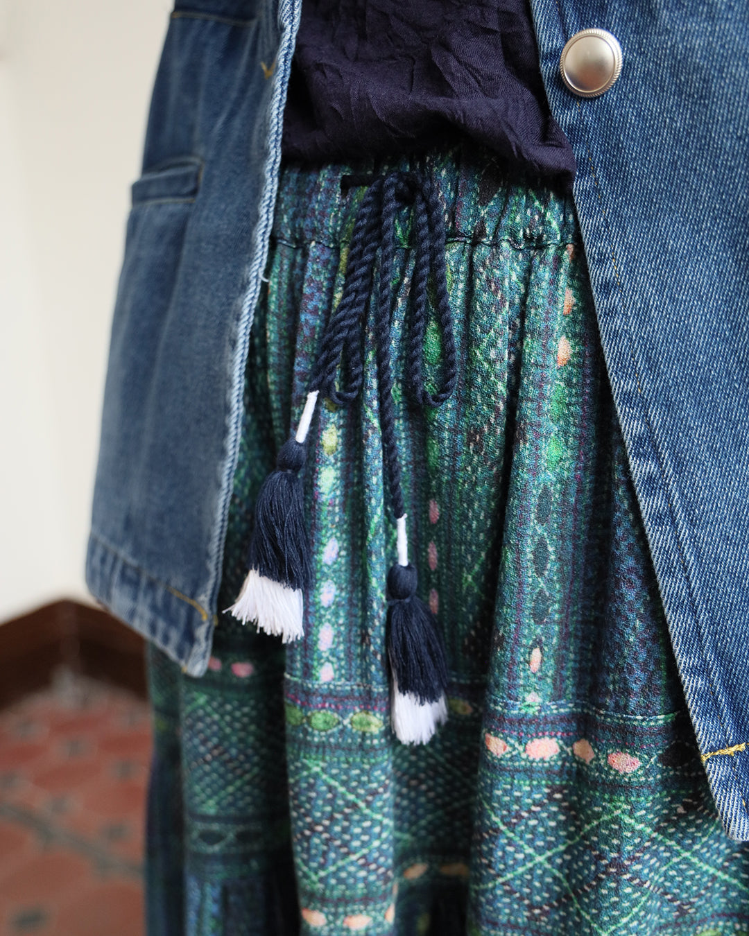 Ethnic Pattern Skirt