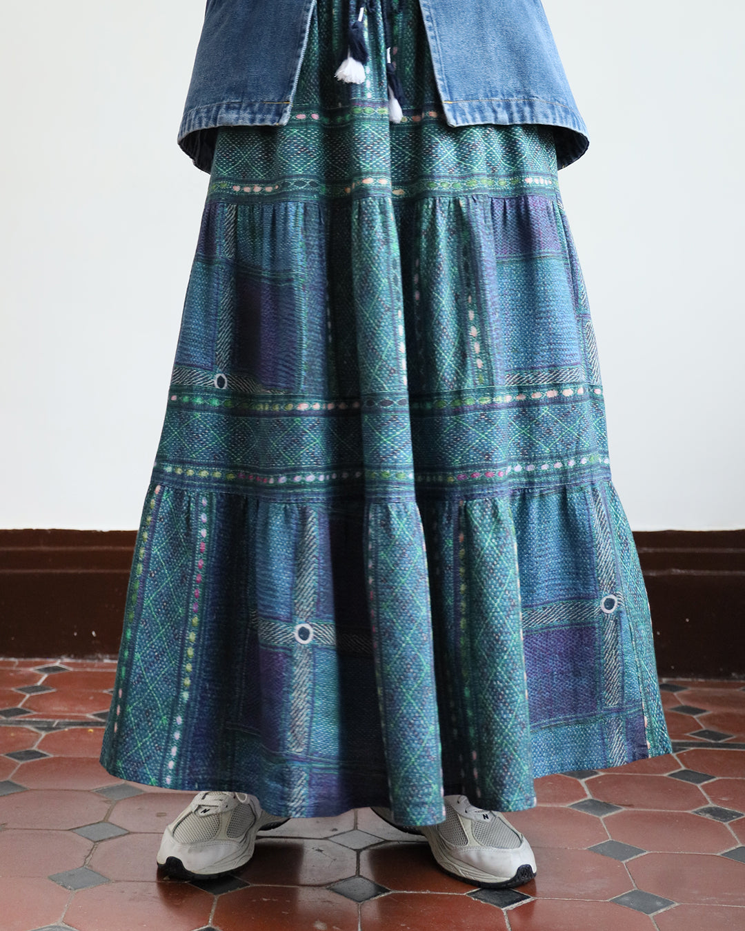 Ethnic Pattern Skirt
