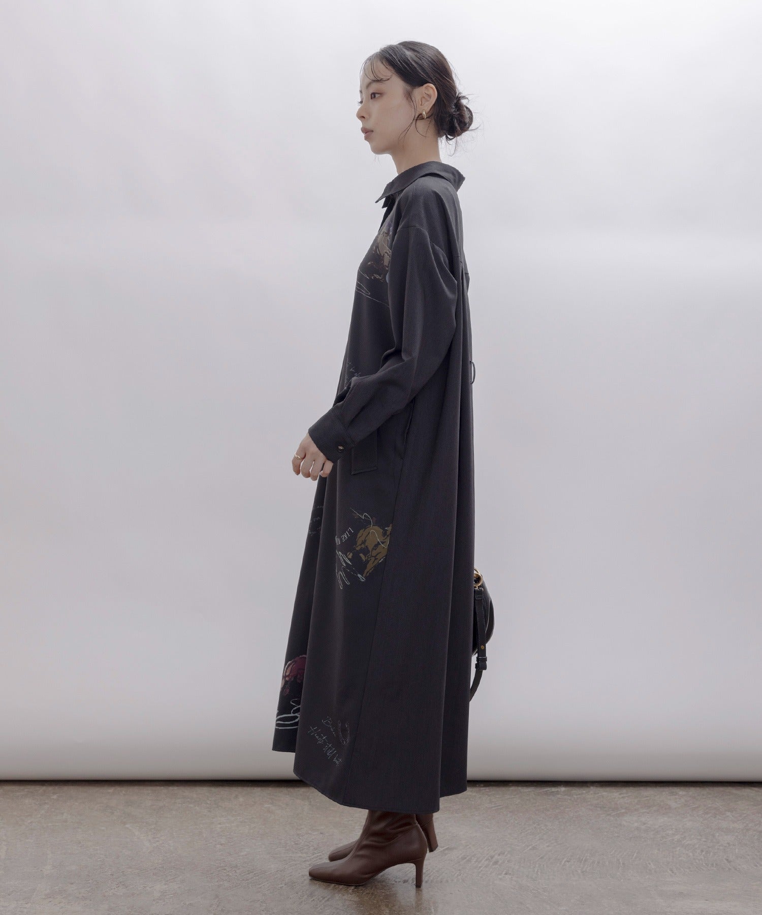 JAPAN BRAND - Horse Print Shirt Dress