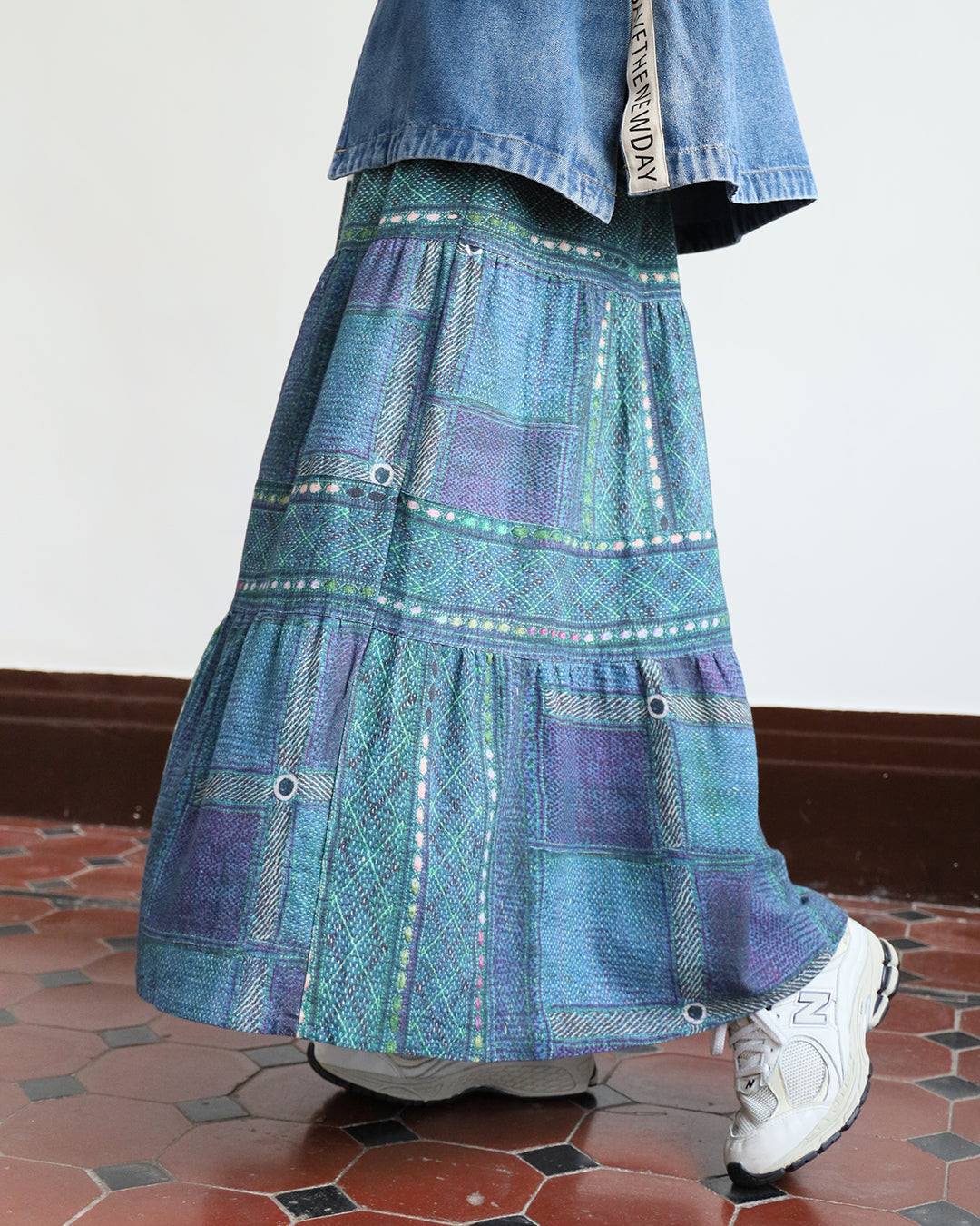 Ethnic Pattern Skirt