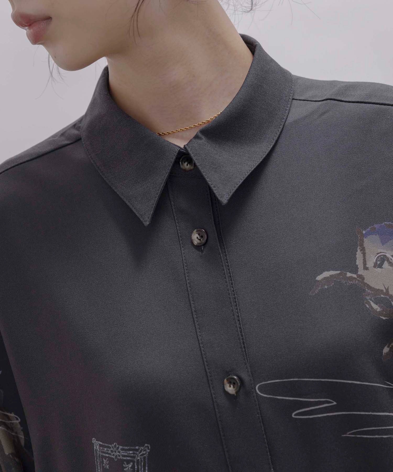 JAPAN BRAND - Horse Print Shirt Dress