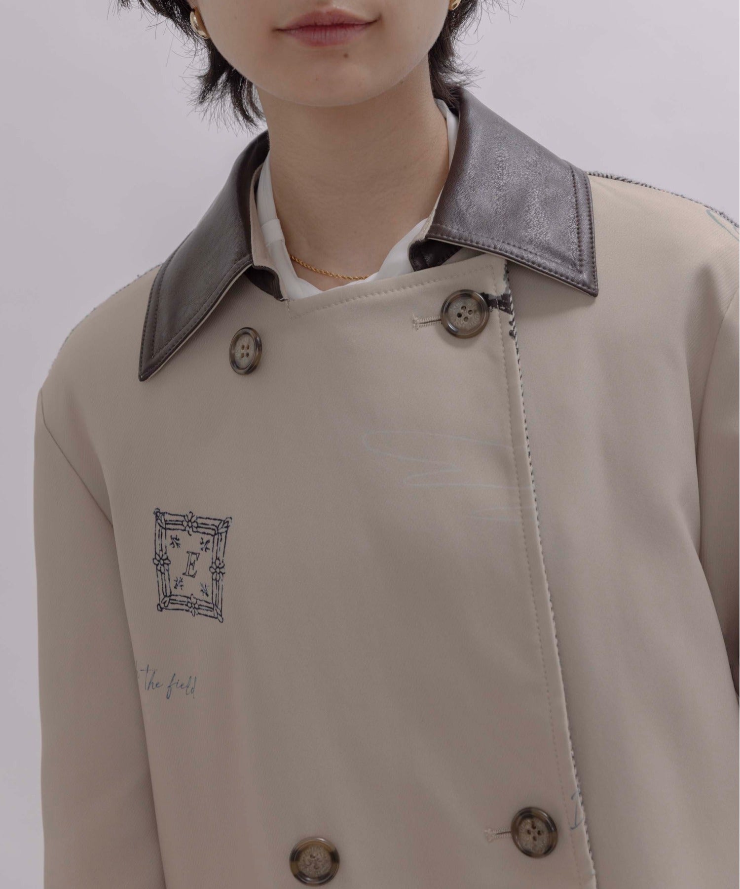 JAPAN BRAND - Horse Print Trench Coat