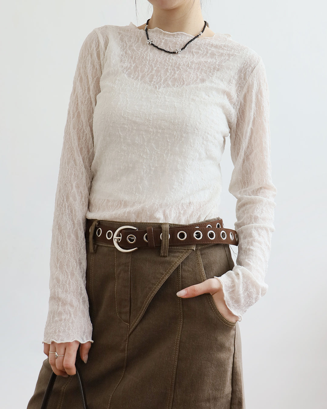 Basic Lace Top (3 Colors)