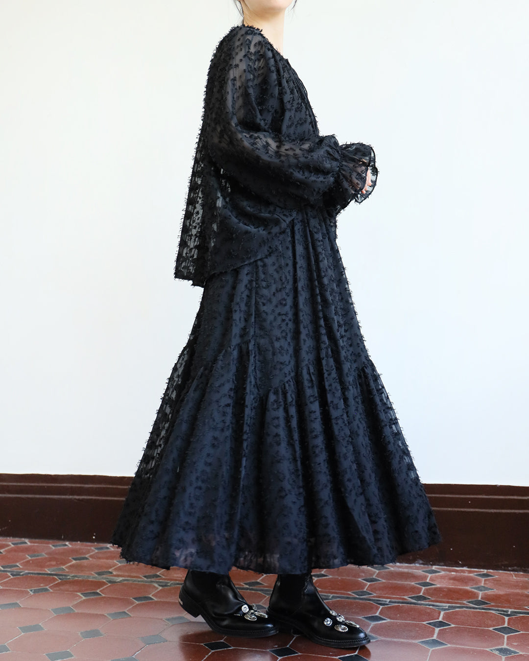 Texture Fabric Skirt (2 color)
