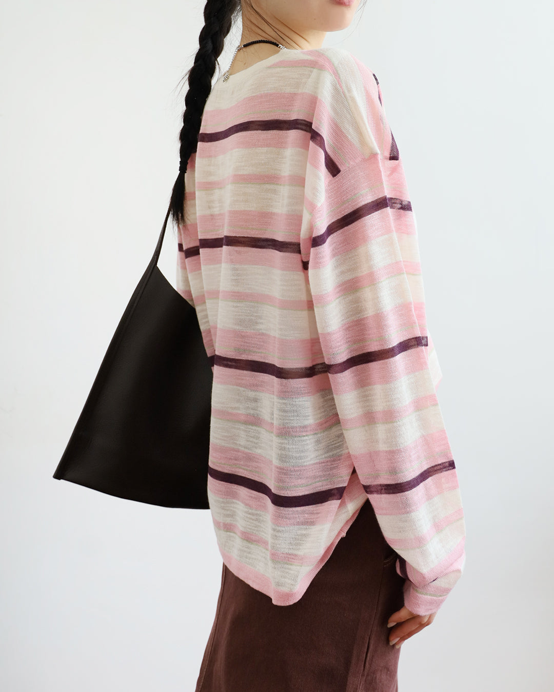Sheer Striped Top (2 Colors)