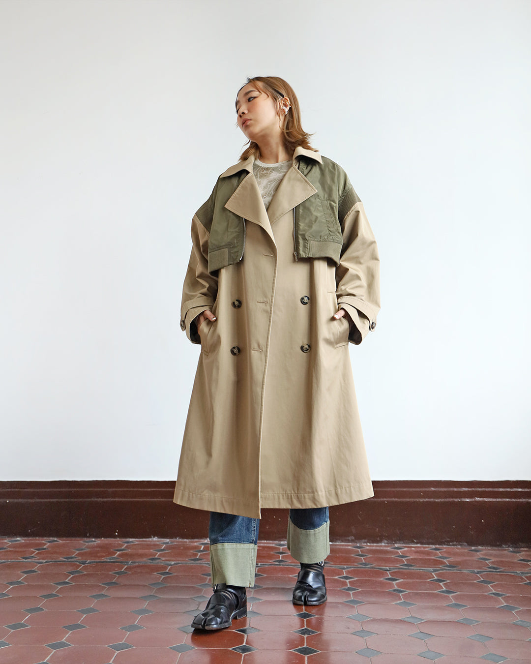 2 in 1 Trench Coat – Lazynoon