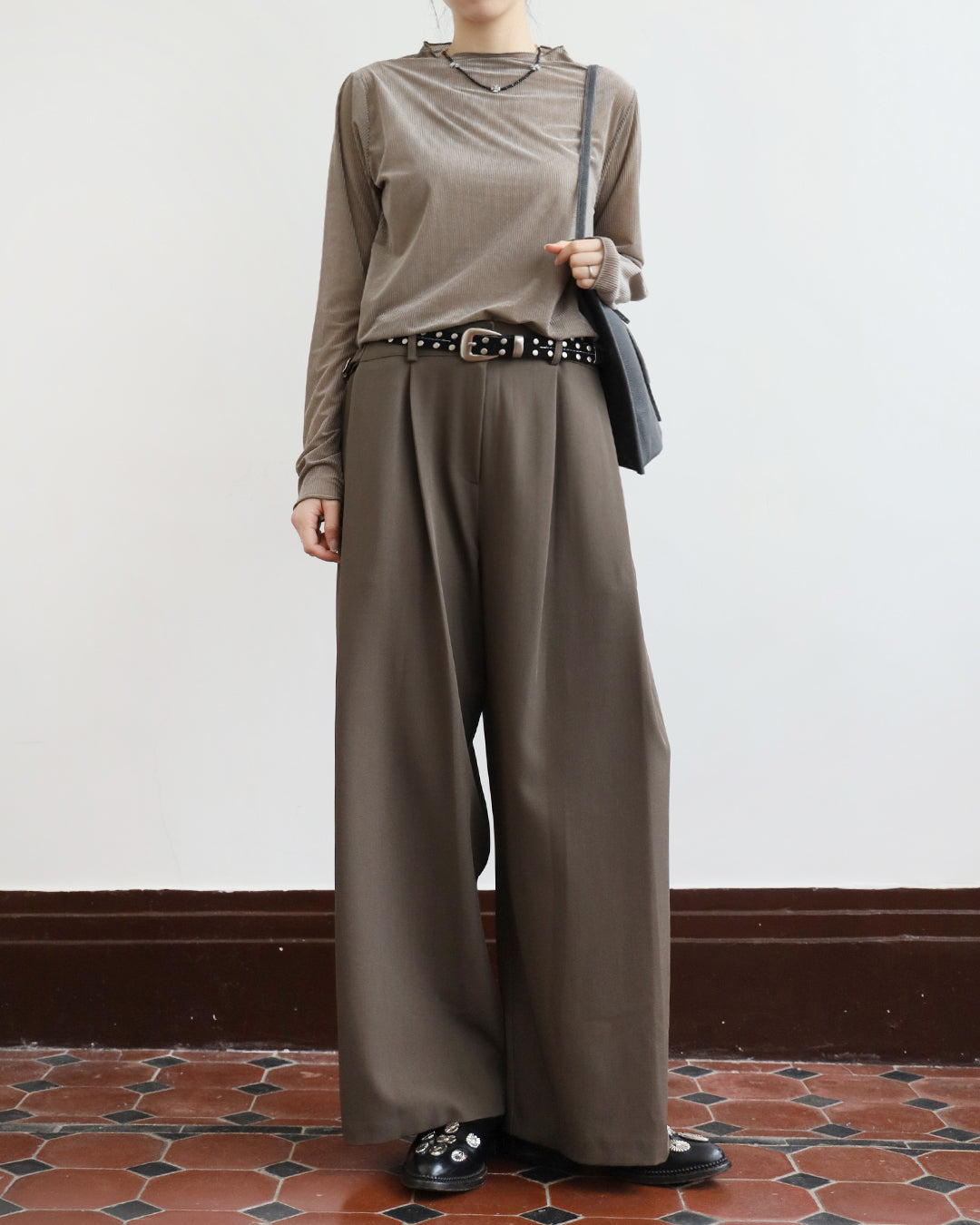 Side Buckles Suit Pants (3 Colors | Size S - L)