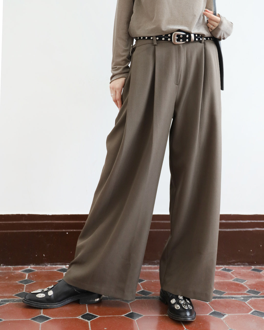 Side Buckles Suit Pants (3 Colors | Size S - L)