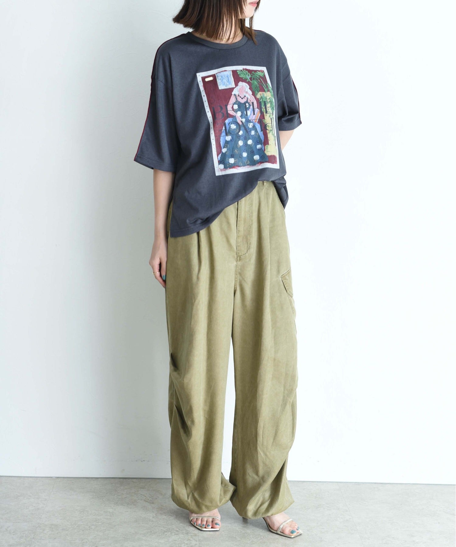 JAPAN BRAND - Washed Denim Cargo Pants (3 Colors)