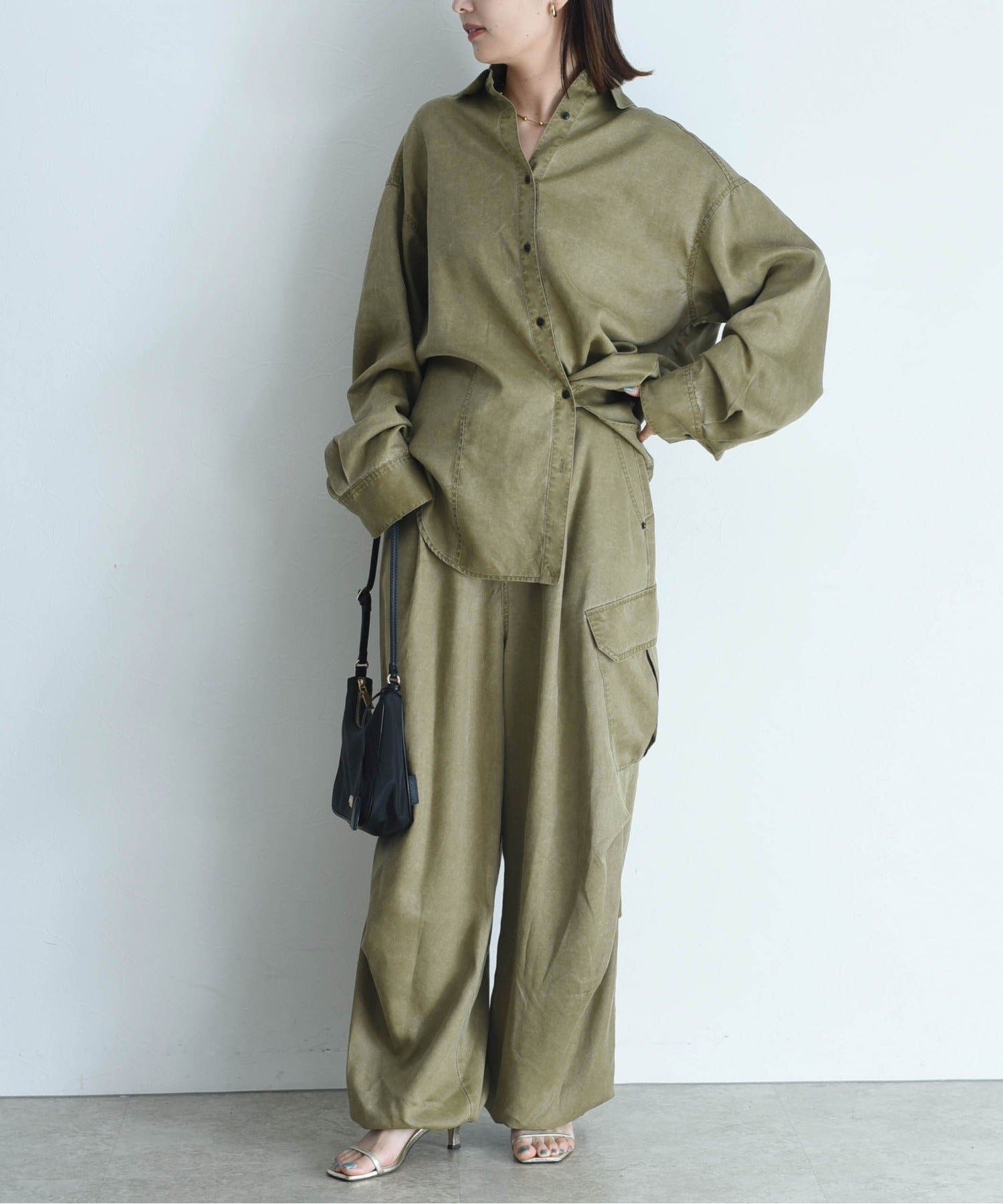 JAPAN BRAND - Washed Denim Cargo Pants (3 Colors)