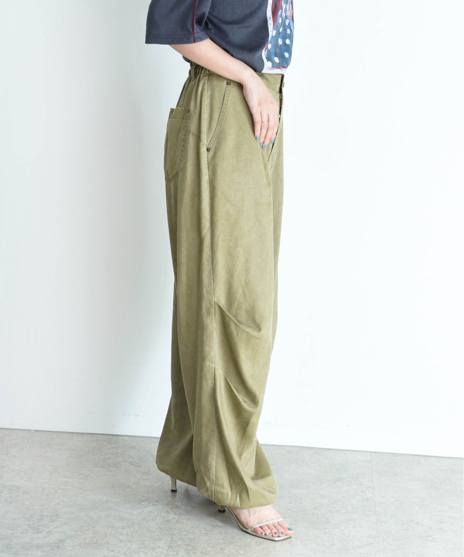 JAPAN BRAND - Washed Denim Cargo Pants (3 Colors)