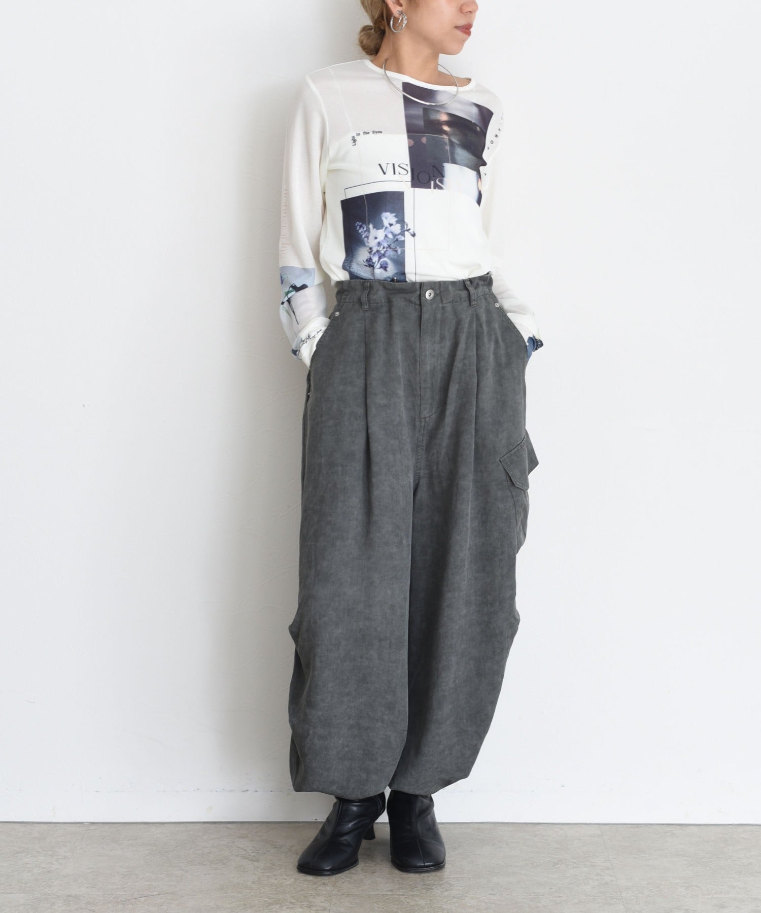 JAPAN BRAND - Washed Denim Cargo Pants (3 Colors)