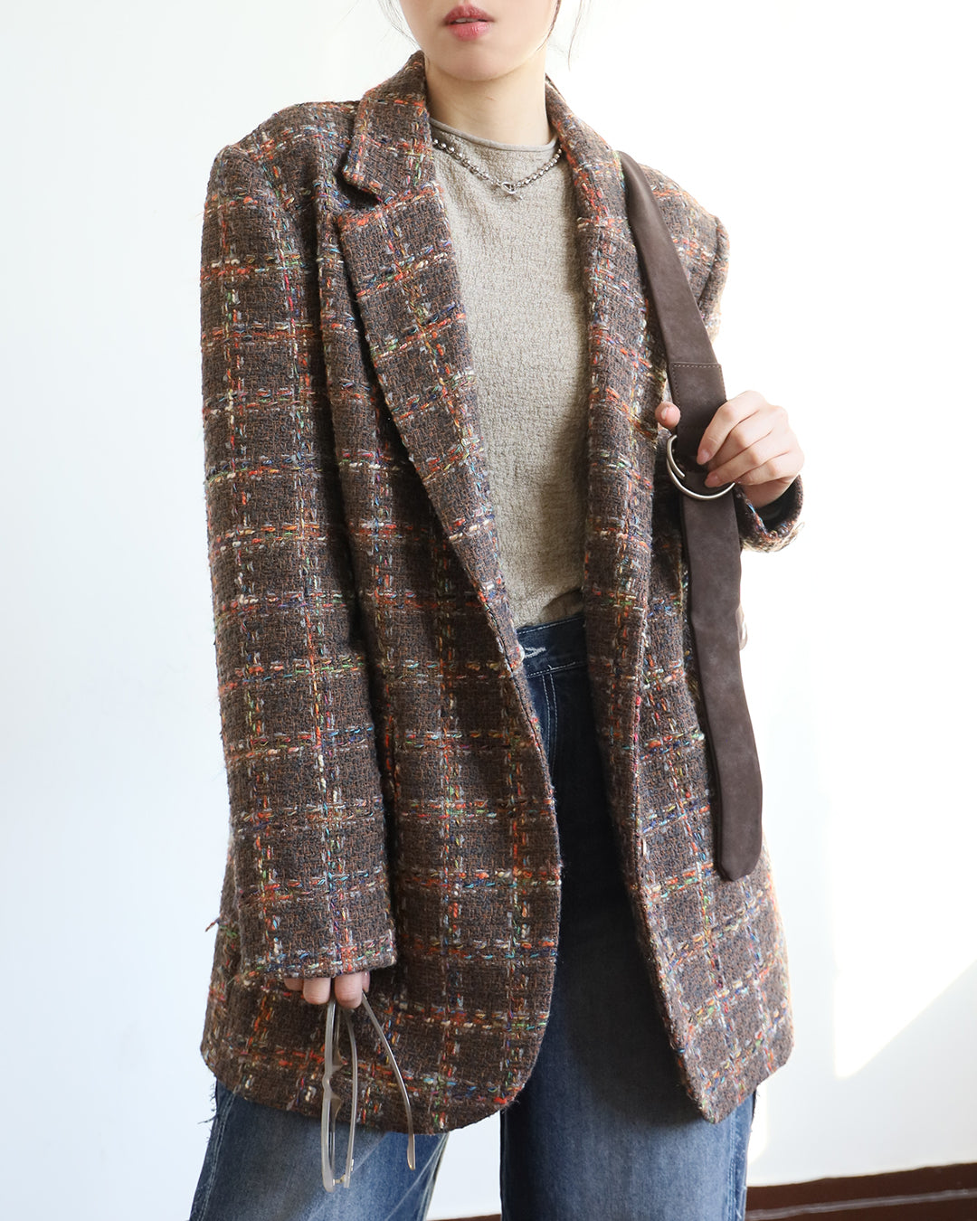 Basic Crinkle Fabric Top (5 colors)